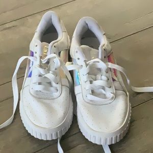 Puma White Sneakers 7.5